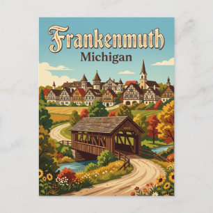 Cartão Postal Frankenmuth EUA