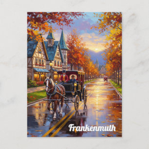 Cartão Postal Frankenmuth Michigan Viagem