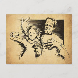 Cartão Postal Frankenselfie