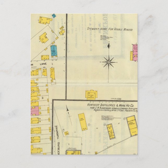 Cartão Postal Frankfort, Kentucky 14 (Frente)