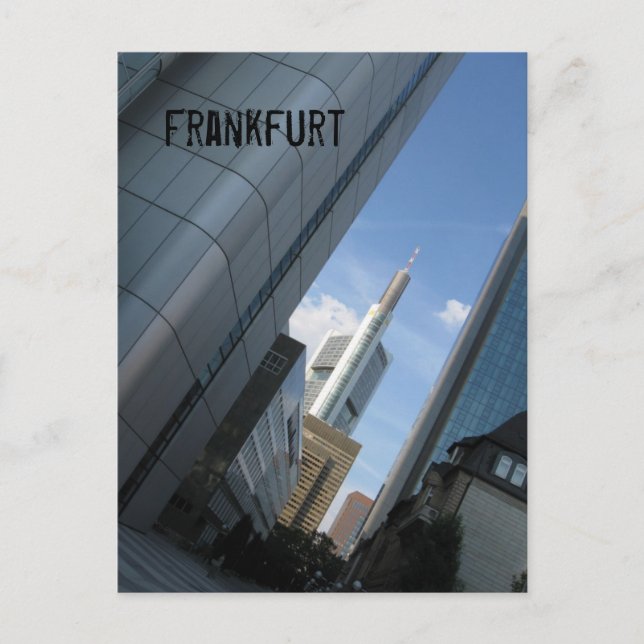 Cartão Postal Frankfurt (Frente)