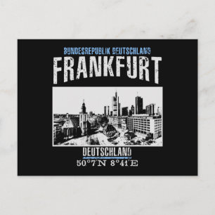 Cartão Postal Frankfurt