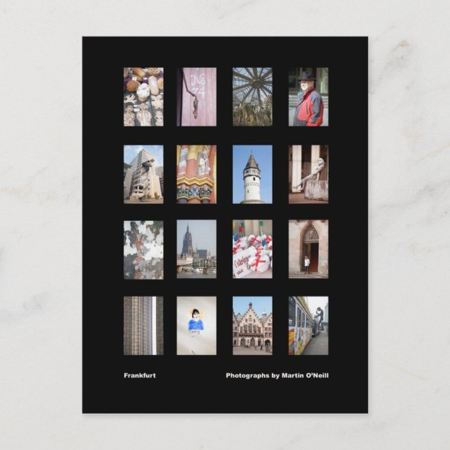 Cartão postal Frankfurt (Frente)