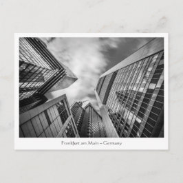 Cartão Postal Frankfurt Alemanha