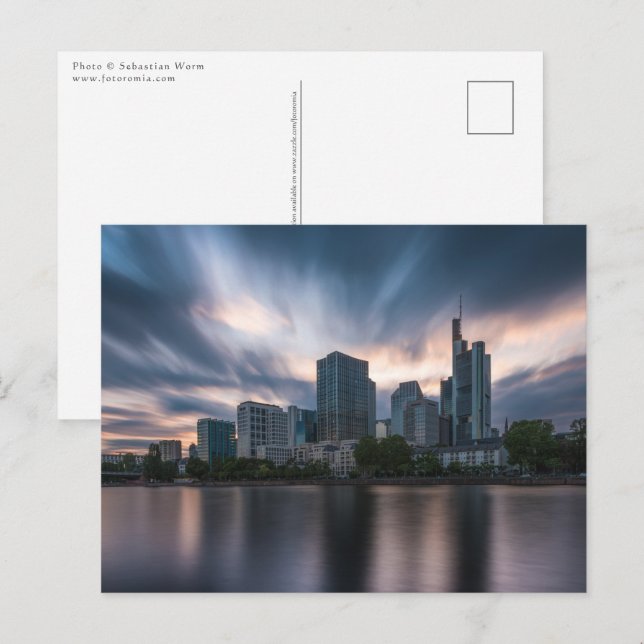 Cartão Postal Frankfurt Alemanha (Frente/Verso)