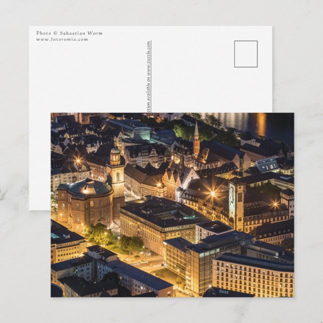 Cartão Postal Frankfurt am Main Alemanha (Frente/Verso)