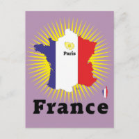 Frankreich - França Postkarte