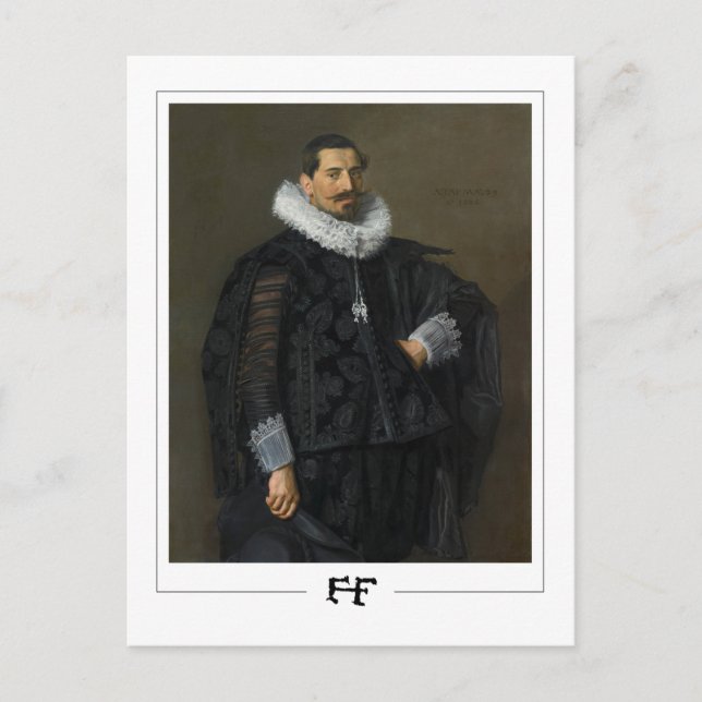 Cartão Postal Frans Hals #222 - Cartão-postal de arte (Frente)