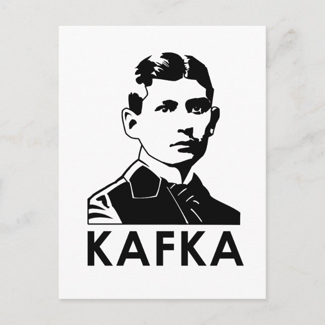 Cartão Postal Franz Kafka (Frente)