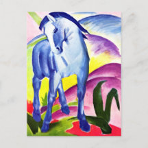 Franz Marc - Cavalo Azul I
