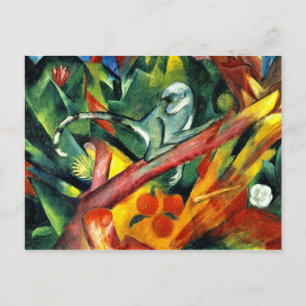 Cartão Postal Franz Marc - O Pequeno Macaco