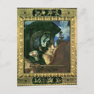 Cartão Postal Franz von Stuck - Amazon de luta