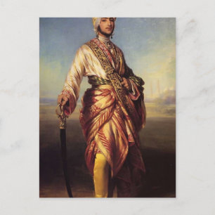 Cartão Postal Franz Xaver Winterhalter- O Maharaja Dalip Singh