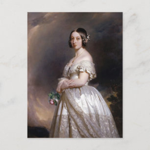 Cartão Postal Franz Xaver Winterhalter - Rainha Victoria
