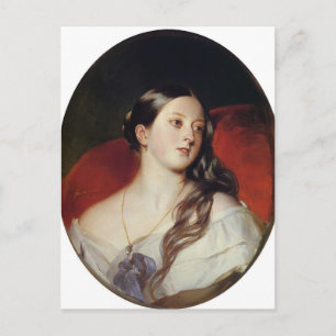 Cartão Postal Franz Xaver Winterhalter - Rainha Victoria