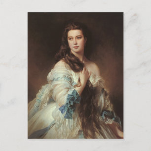 Cartão Postal Franz Xaver Winterhalter-Retrato de Madame Rimsky