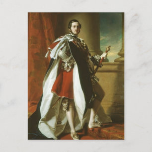 Cartão Postal Franz Xaver Winterhalter-Retrato do Príncipe Alber