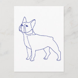 Cartão Postal Französische Bulldogge