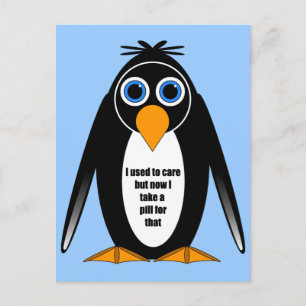 Cartão Postal frase engraçada