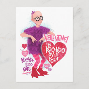 Cartão Postal FREAKS Valentine: Estou Louca por Você!