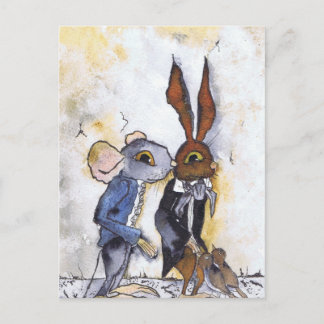 CARTÃO POSTAL FRED E GEORGE SE PERDEM