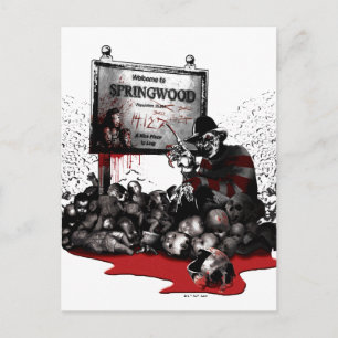 Cartão Postal Freddy vs. Jason   Bem-vindo a Springwood