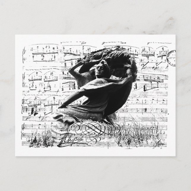 Cartão Postal Frederic Chopin (Frente)