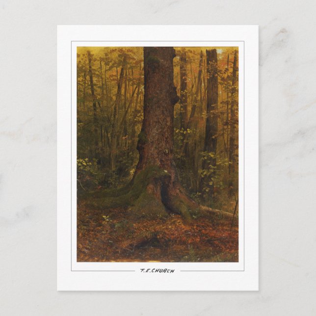 Cartão Postal Frederic Edwin Church #18 - Fine Art (Frente)