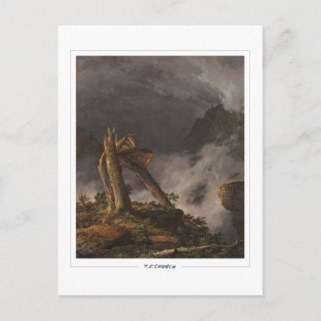 Cartão Postal Frederic Edwin Church #2 - Arte Fina (Frente)
