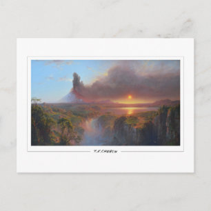 Cartão Postal Frederic Edwin Church #320 - Arte Refinada