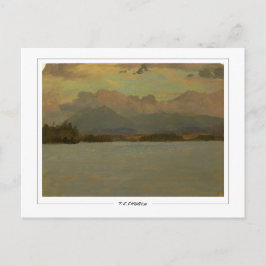 Cartão Postal Frederic Edwin Church #396 - Fine Art