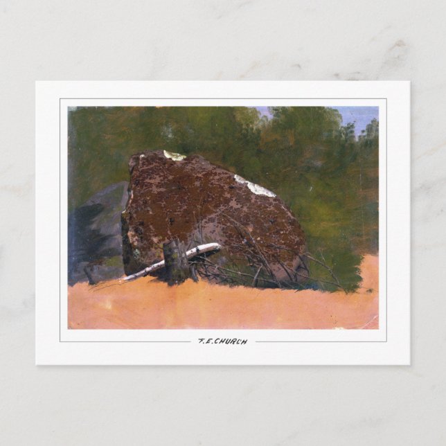 Cartão Postal Frederic Edwin Church #405 - Fine Art (Frente)