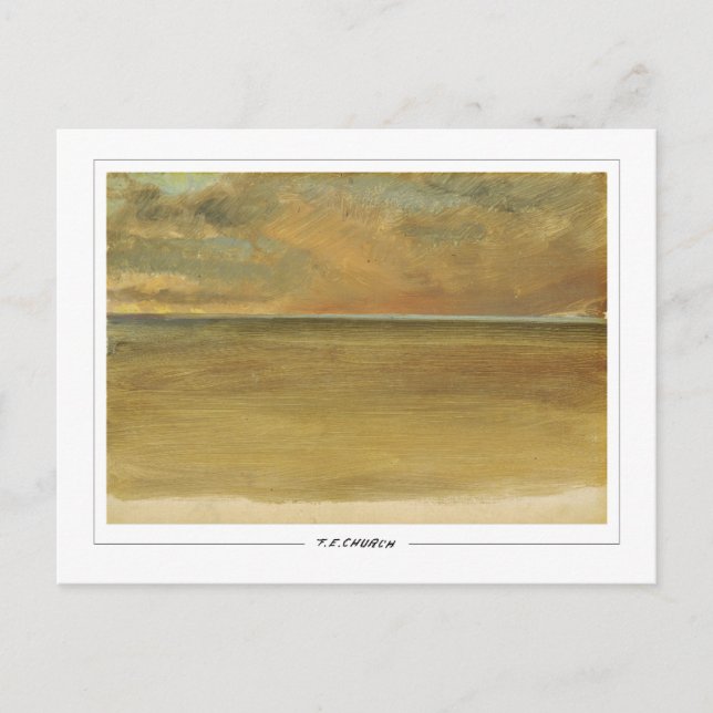 Cartão Postal Frederic Edwin Church #572 - Fine Art (Frente)