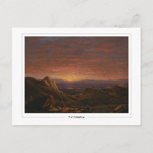 Cartão Postal Frederic Edwin Church #764 - Arte Refinada (Frente)