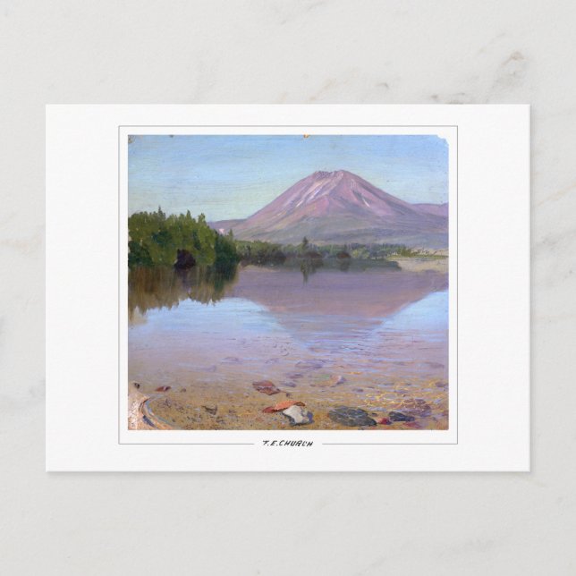 Cartão Postal Frederic Edwin Church #827 - Fine Art (Frente)