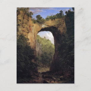 Cartão Postal Frederic Edwin Church - A Ponte Natural Virgini