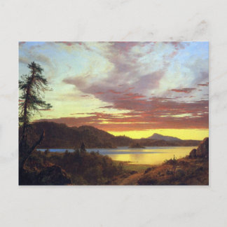 Cartão Postal Frederic Edwin Church - A Sunset