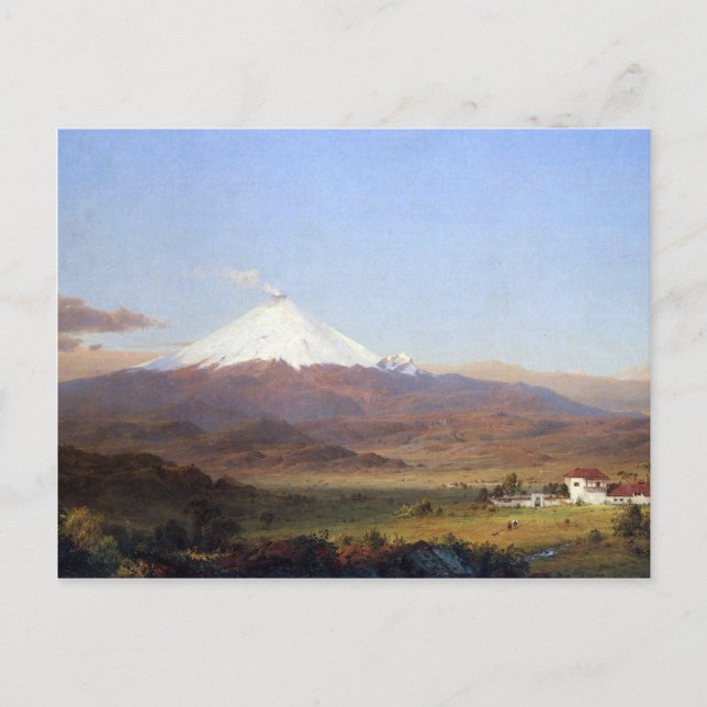 Cartão Postal Frederic Edwin Church - Cotopaxi Equador (Frente)