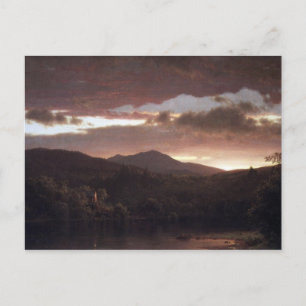 Cartão Postal Frederic Edwin Church - Crepúsculo (Montanha Catsk
