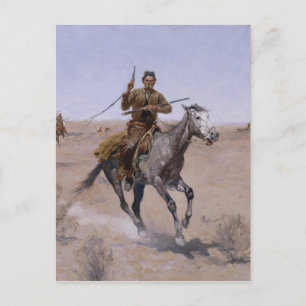 Cartão Postal Frederic Remington Art