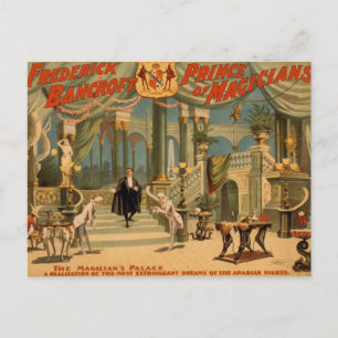 Cartão Postal Frederick Bancroft, "O Palácio do Mágico"