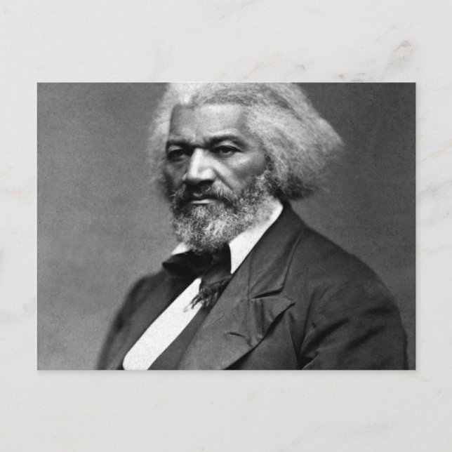 Cartão Postal Frederick Douglass (Frente)