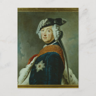 Cartão Postal Frederick II o Excelente da Prússia