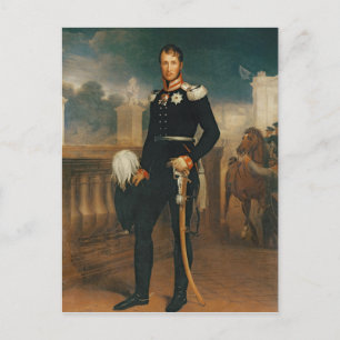 Cartão Postal Frederick William III, Rei da Prússia