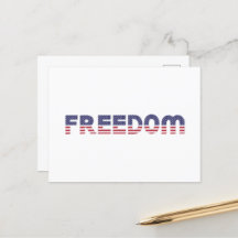 Freedom American Flag for Patriotic & Liberty Gift