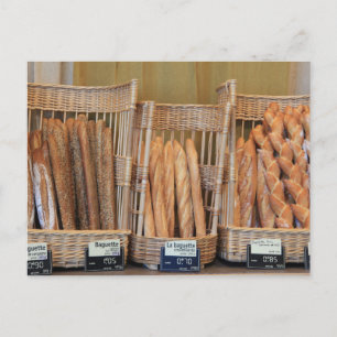 Cartão Postal French bread by ProvenceProvence