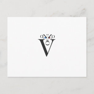 Cartão Postal Frente Carta