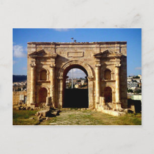 Cartão Postal Frente da estrutura romana