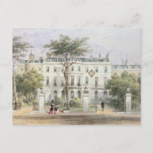 Cartão Postal Frente oeste da Casa de Sir Robert Peel