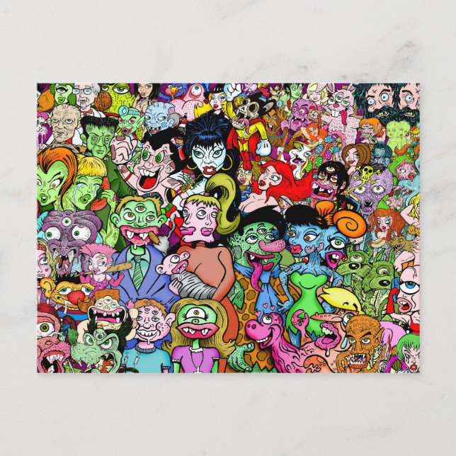 Cartão Postal Fretes e Geeks (Frente)